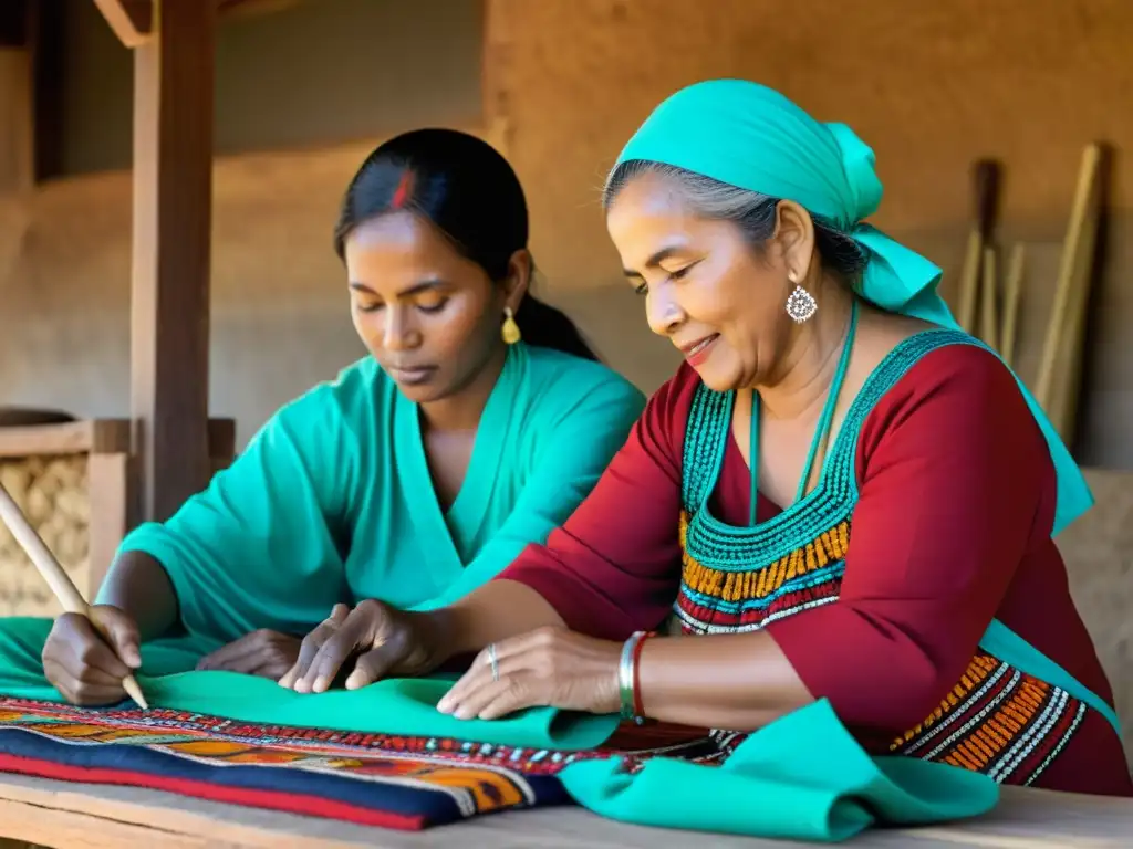 Artesanos y comunidad restauran patrimonio con textiles vibrantes, preservando identidad cultural en ONGs