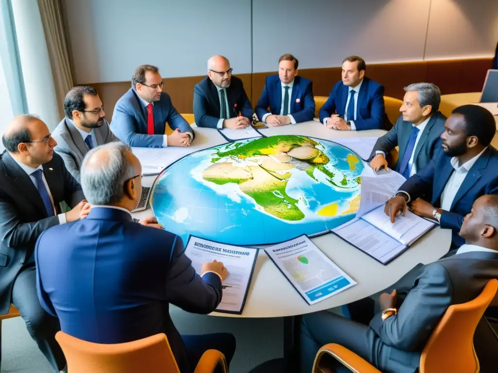 Diplomáticos de ONGs planifican respuesta diplomática a crisis de refugiados en reunión llena de urgencia y determinación