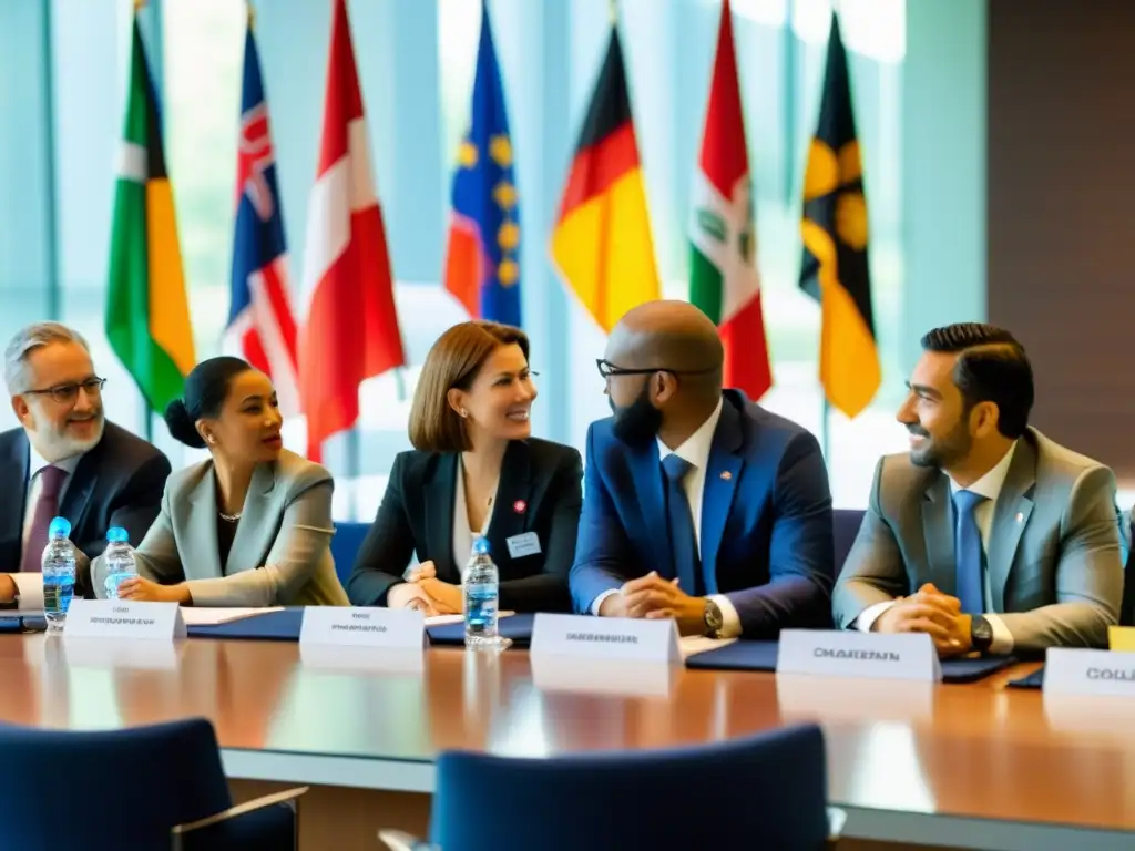 Representación diversa en conferencia de regulación internacional del trabajo ONGs