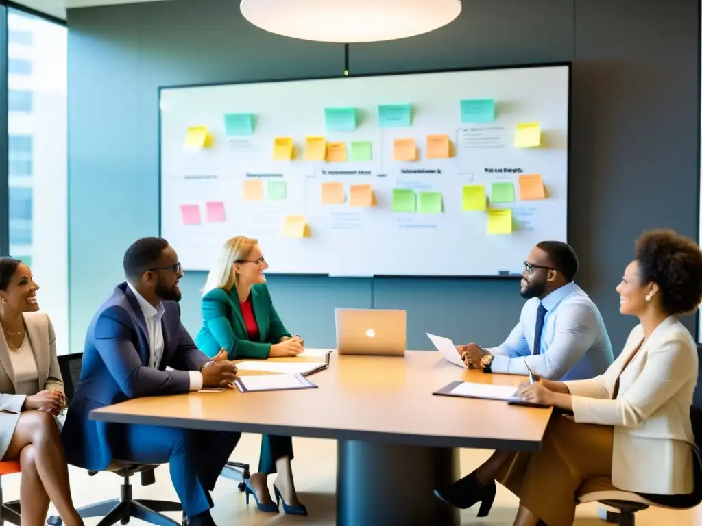 Un equipo diverso colabora en estrategias para ONGs