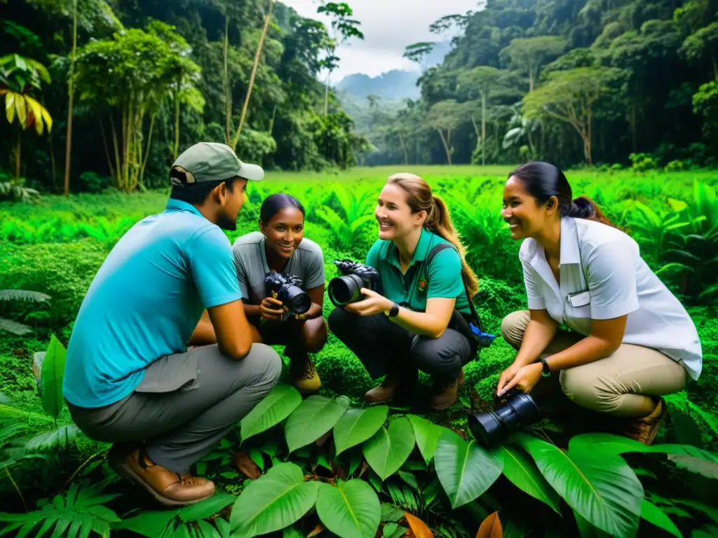 Equipo de ONGs preserva biodiversidad en selva, documentando vida silvestre y plantas