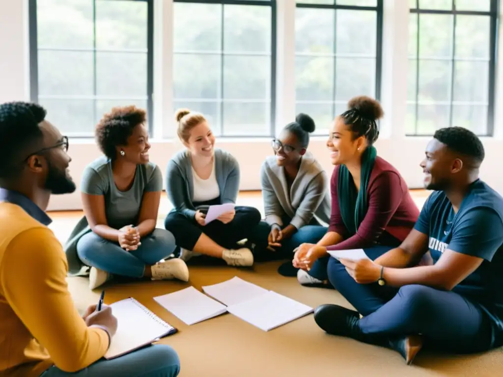 Grupo comprometido en formación agentes cambio ONG