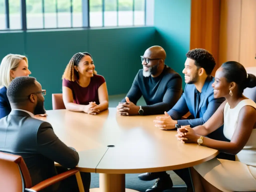 Grupo diverso colabora estratégias promover igualdad género