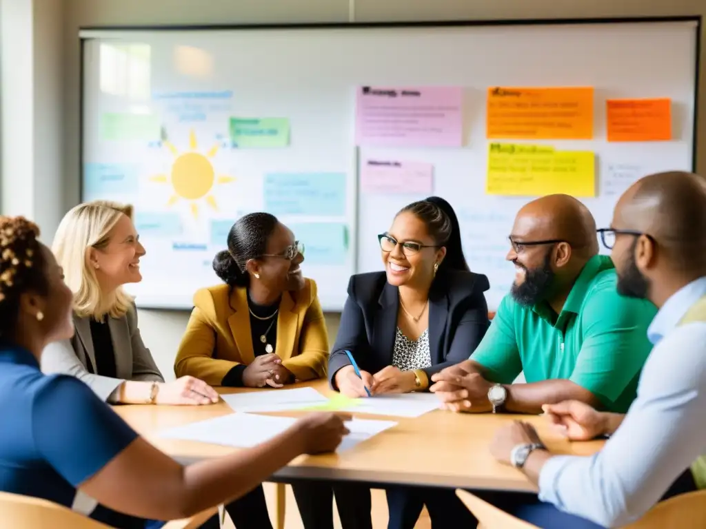 Un grupo diverso colabora en estrategias para impacto social