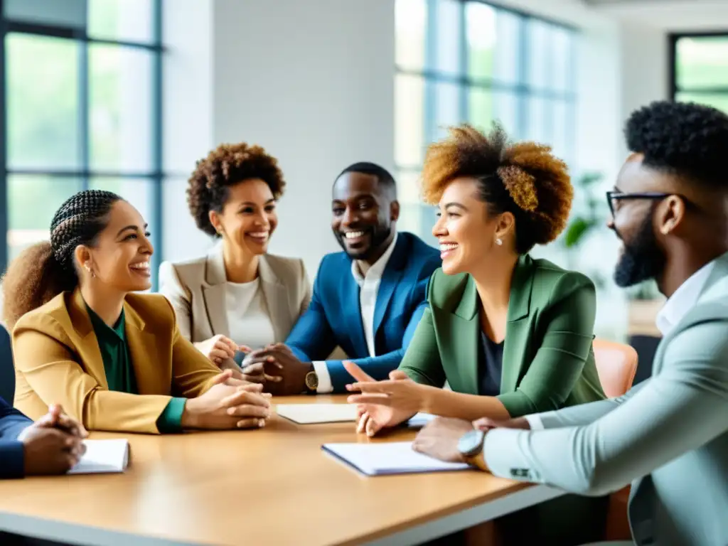 Profesionales diversos colaboran con pasión en la inclusión laboral