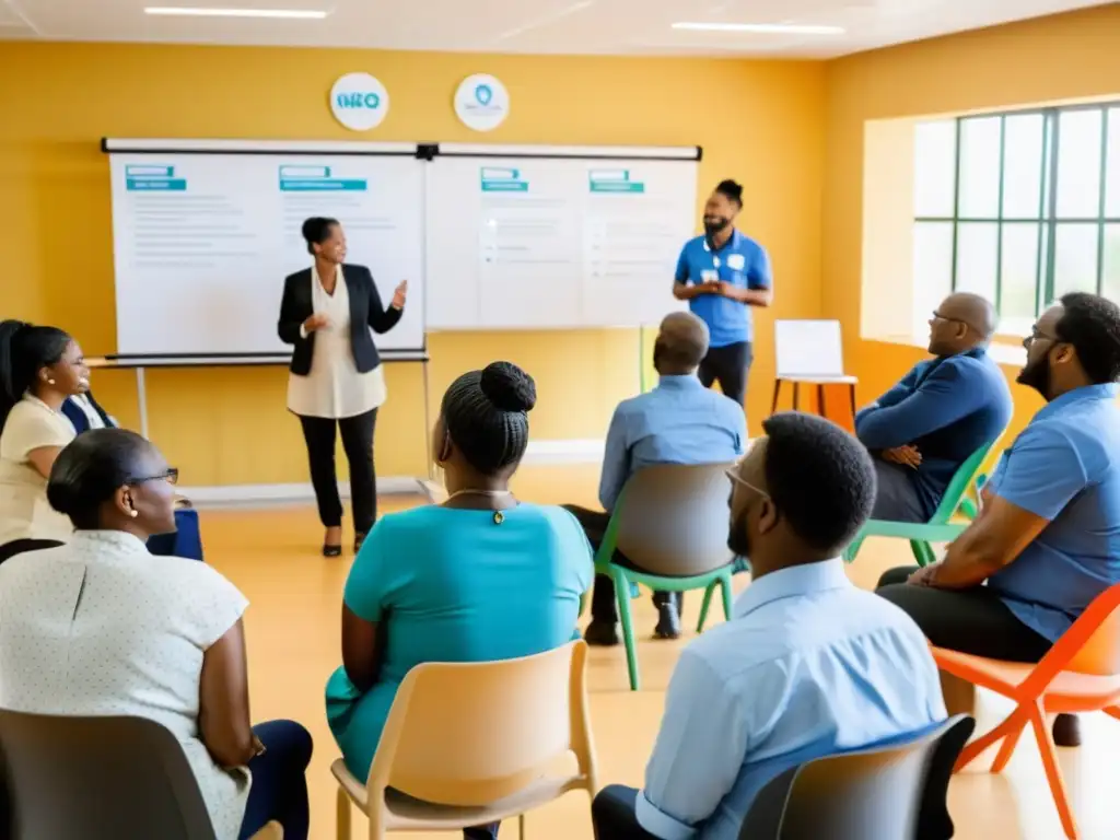 Profesionales y voluntarios de ONGs se reúnen en capacitación de salud mental