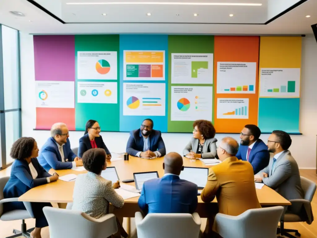 Representantes de diversas ONGs colaboran en una reunión llena de energía y determinación