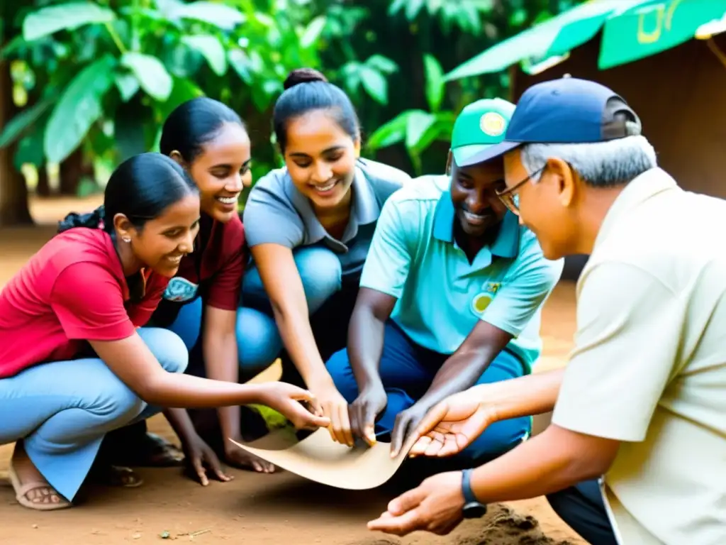 Voluntarios de diversas edades y orígenes colaborando en ONG, potenciando competencias y generando impacto en la comunidad